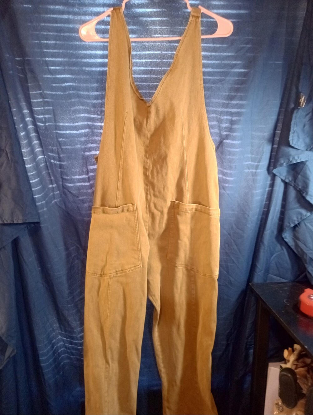 Zenana Women's Brown Overalls Jeans - Casual Utility Style